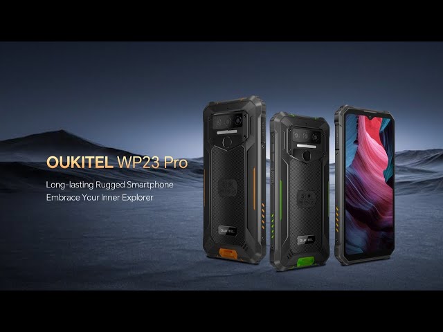 OUKITEL WP23 Pro -  Long-lasting Rugged Phone, Embrace Your Inner Explorer