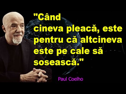 Cuvinte impresionante din partea lui Paulo Coelho despre FERICIRE, DRAGOSTE SI PRIETENIE
