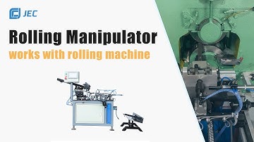 Rolling Manipulator Cooperates With Rolling Machine For Cutlery Manufacturing | How It Works