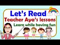 Reading tutorial | Compilation video | Teacher Aya Online Tutor