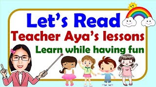 Reading tutorial | Compilation video | Teacher Aya Online Tutor