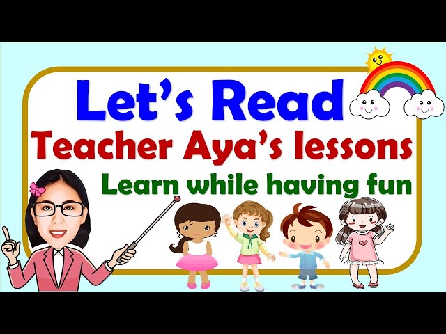 Reading tutorial | Compilation video | Teacher Aya Online Tutor class=
