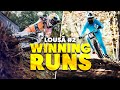 Return Of The Frenchies - Loic Bruni &amp; Marine Cabirou Winning Runs | UCI MTB World Cup Lousã 2020