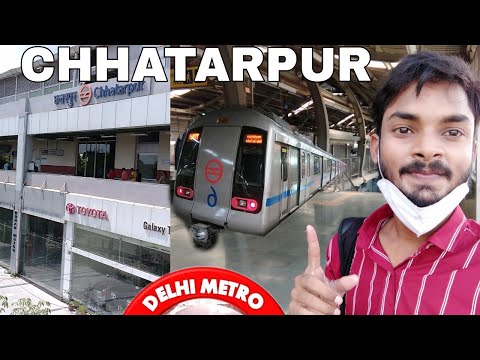 Chhatarpur Metro Station | Chhatarpur New Delhi | travel & all tour Guide | Mithun Hansraj