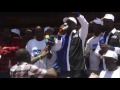 MCA KUTULO HON RACHO ADDRESS THE CROWD DURING THE LAUNCH OF EFP AT MANDERA GENEVA GROUND