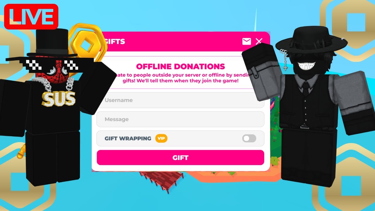 🔴💸Donating Robux To EVERYONE💸🔴 - YouTube