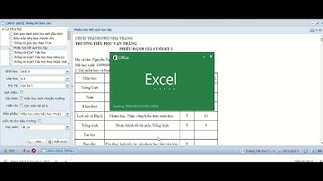 Xuất phiếu báo kết quả học tập định kì