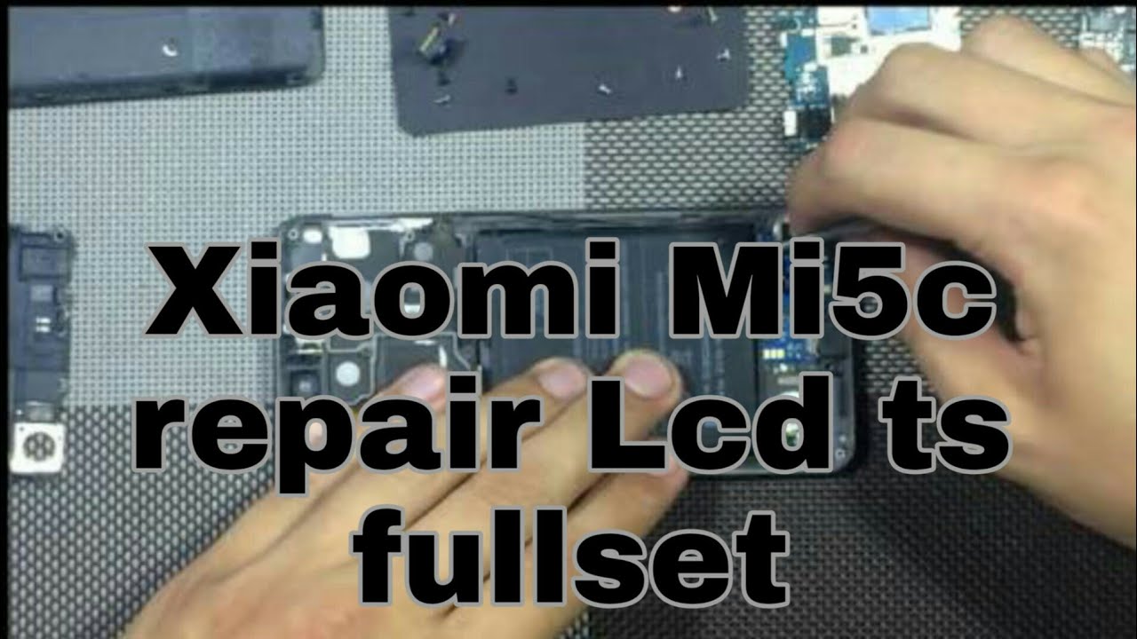 Cara ganti touchscreen lcd fullset xiaomi mi5c