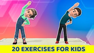 20 EASY STANDING EXERCISES FOR KIDS