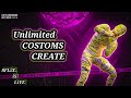 Bgmi unlimited costom create  8flix is live 