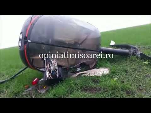 Elicopter aterizat fortat langa Timisoara