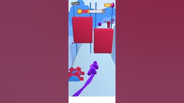 Blob Runner 3D  New Update GamePlay (Android, İos) walkthrough  Level  4 #Shorts