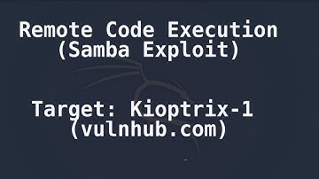 RCE Samba Exploit Linux | Kioptrix 1