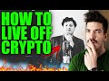 How to live off of crypto with joel valenzuela  is crypto useless