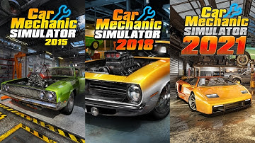 Car Mechanic Simulator Intro Cutscenes: 2015 | 2018 | 2021