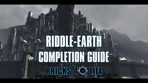 Lego Dimensions Level 8 - Riddle Earth - 100% Playthrough - Minikits & Rescue