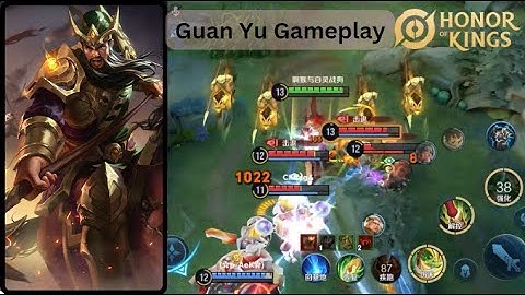 Honor of Kings [Guan Yu] Gameplay | Unstoppable Warrior Guide & Best Build Tips
