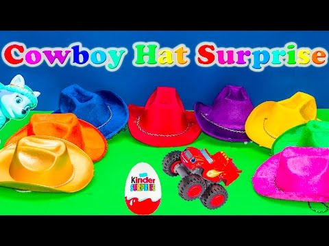 what-is-inside-the-cowboy-surprise-hats-with-paw-patrol-and-blaze-toys