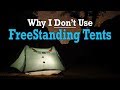 Freestanding VS Trekking Pole - Why I DON’T use Freestanding Tents