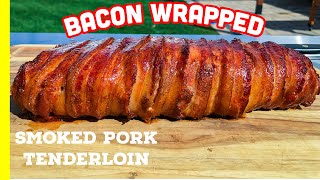 Bacon Wrapped Pork Tenderloin | Smoked Pork Tenderloin on Gateway Drum