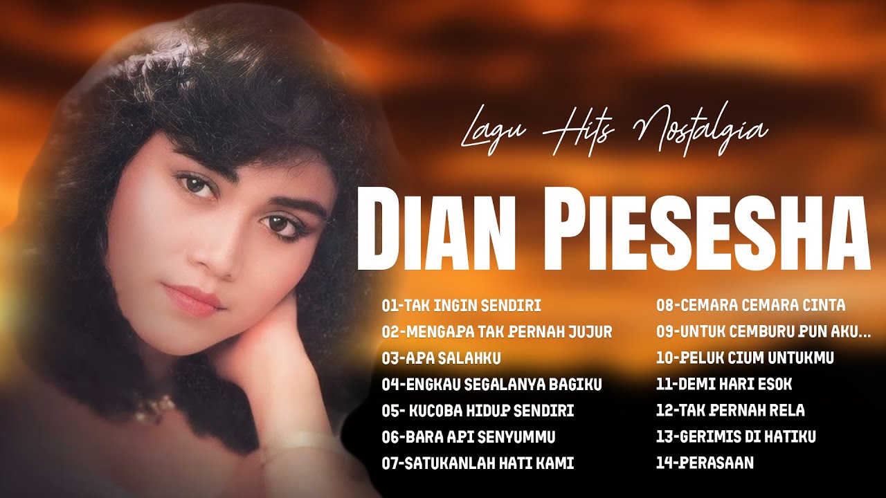 Dian Piesesha Full Album | Lagu Hits Nostalgia 80–90an (Lirik Lengkap)