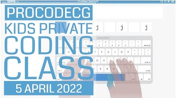 ProCodeCG Kids Private Coding Class - Arya - 5 April 2022