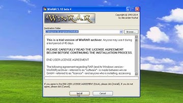 Compactando e descompactando arquivos .rar ou .zip