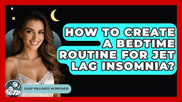 How To Create A Bedtime Routine For Jet Lag Insomnia? - Sleep Wellness Workshop