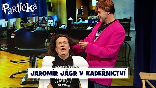 Partička: Televizní a filmové názvy: Jaromír Jágr v kadeřnictví