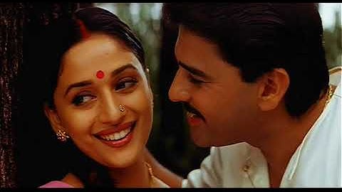 Keh Do Ek Bar Sajna   4K Video Song   Mrityudand   Madhuri Dixit   Udit Narayan, Alka Yagnik