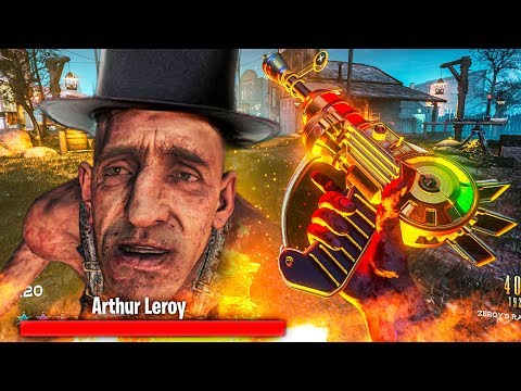 Boss Fight vs Arthur Leroy| Wanted| BURIED REMASTERIZADO Call Of Duty Black Ops 3 Custom Map