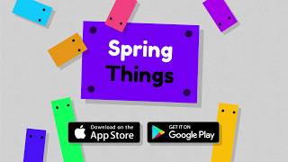 Spring Things — Physics puzzle game by Wavalab! screenshot 1