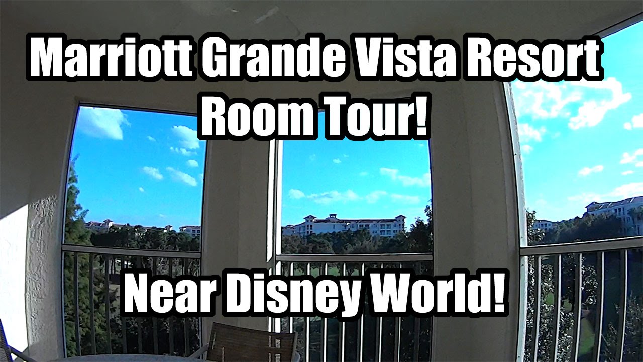 Marriott Grand Vista 1 Bedroom Suite Tour Disney World Youtube