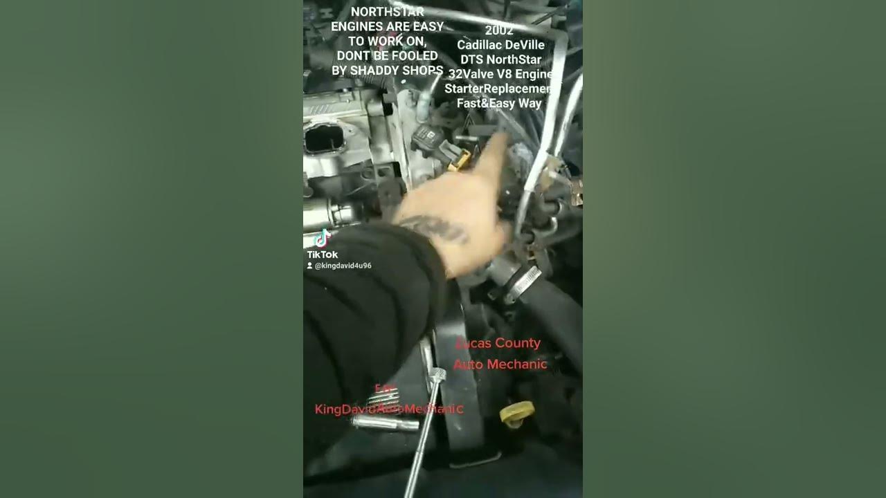 Northstar Engine how to change starter fast easy way #