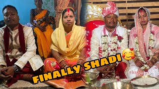 Sunita weds Basudev ll Local Wedding ceremony ll Village Marriage vlogs 🥰