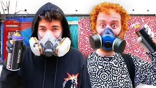 Making Street Art On Most Famous Wall in London with MrDoodle