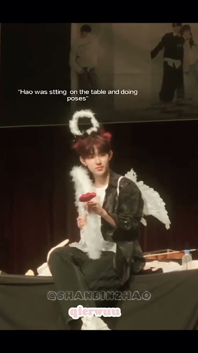 we won't tell don't wory 🤫😆 || fansign (231203)#zhanghao #zerobaseone #zerose #short #center