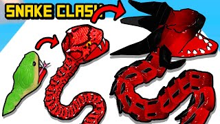 Snake Clash #3 - งูยักษ์พันธุ์มังกรเขาดำ!! [ เกมส์มือถือ ]