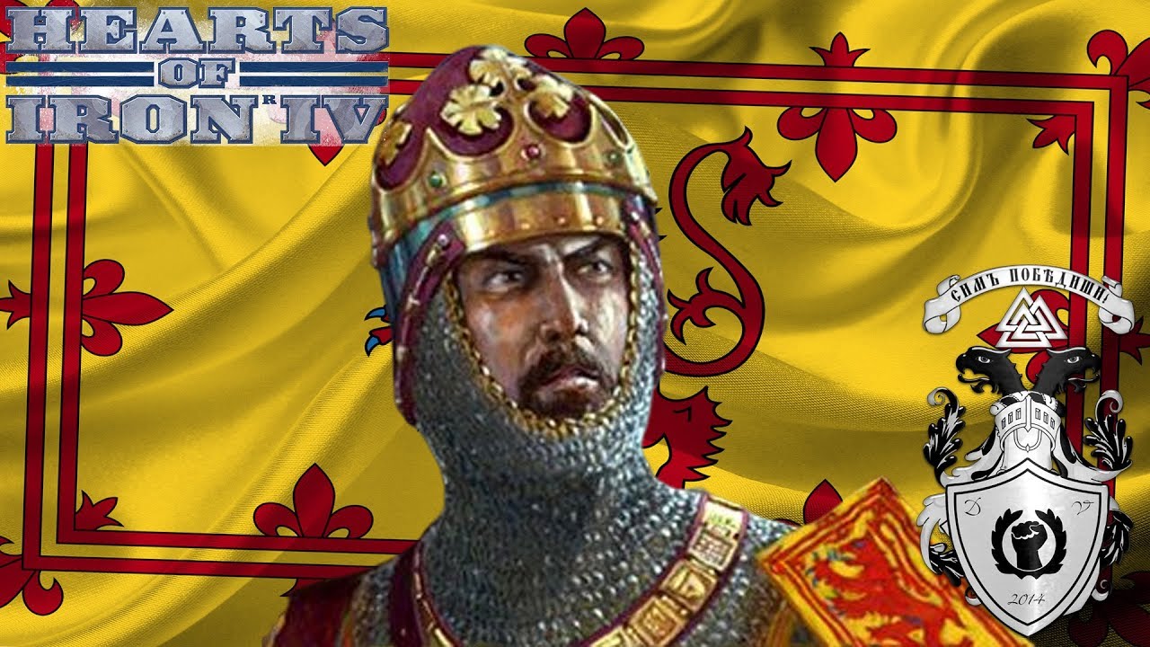 РОБЕРТ БРЮС ОБЪЕДИНЯЕТ БРИТАНИЮ В HEARTS OF IRON IV OLD EUROPE 1300