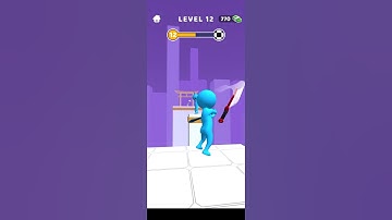 Sword Play ! Ninja Slice  Runner 3D Level 12 #shorts #3D
