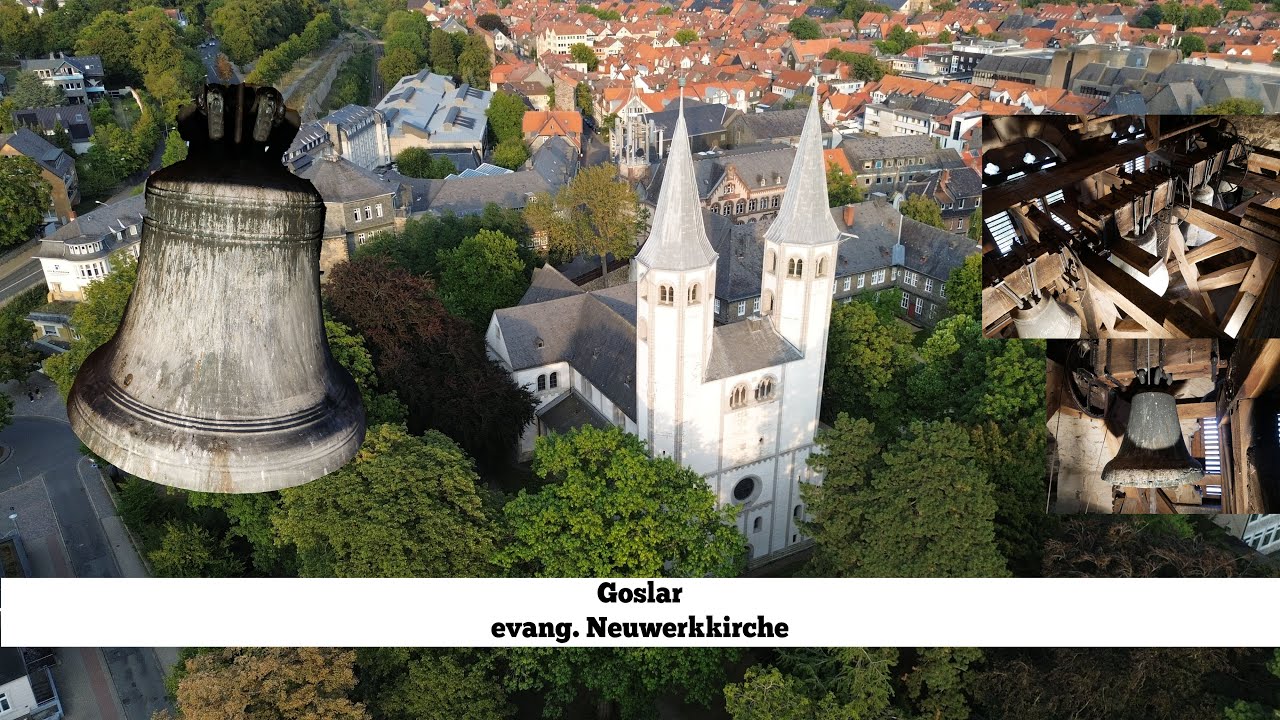 Goslar [D.-GS] - evang. Neuwerkkirche, Geläutepräsentation