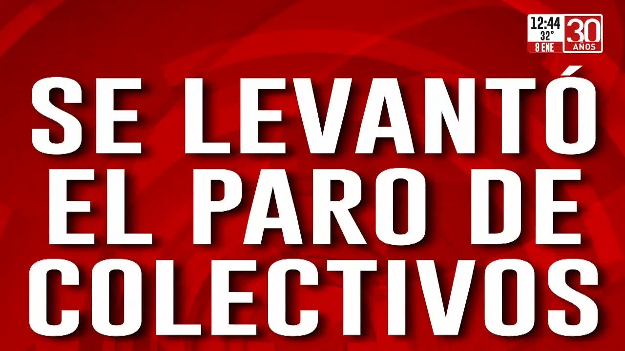 Levantaron el paro de colectivos en la zona oeste - YouTube