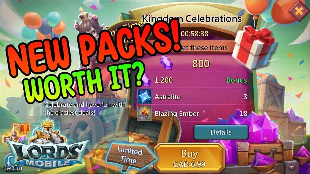 Lords Mobile - Special 2-Day Only Sale! Event Duration