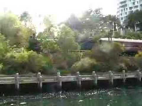 ** NOTE: IF YOU ARE WATCHING THIS VIDEO VIA ANOTHER SITE TO YOUTUBE, THEN YOU ARE WATCHING MY VIDEOS FROM WEBSITES THAT I DIDN'T GIVE PERMISSION FOR THEM TO SHOW OR LINK TO ** NOTE: For short version at Lavender Bay only, see my video named "Sydney - Lavender Bay_short" when/if able to upload. Steam/Diesel trip to Lavender Bay, celebrating Sydney Harbour Bridge's 75th birthday weekend. Note steam locomotive 3016 wheel slipping at Lavender Bay just before the viaduct around the 18,19 second mark. The rain from Wollstonecraft station was a welcome relief. The line down to "Old Milson's Point station/Lavender Bay was part of the original North Shore line when the North Shore Line terminated at yet another old Milson's Point station nearer to the water, connecting with ferries across the harbour. Milson's Point station has had three locations. * UPDATE Mon 24 Dec 2007: Ratings for this now works. * KEYWORDS: Sydney Harbour Bridge's 75th birthday, Sydney Harbour Bridge 75th, Sydney to Lavender Bay Sydney to North Sydney Car Sidings