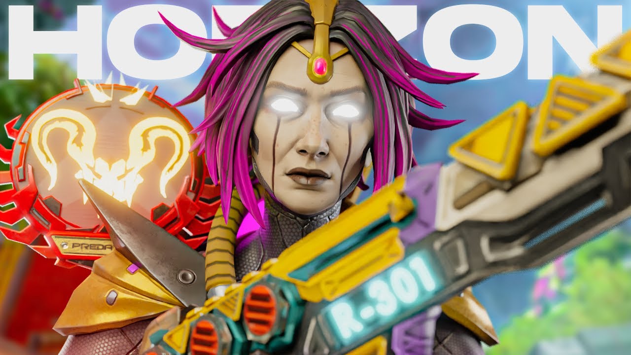 DOMINATING PREDATOR LOBBIES W HORIZON!! || Apex legends Season 13 - YouTube