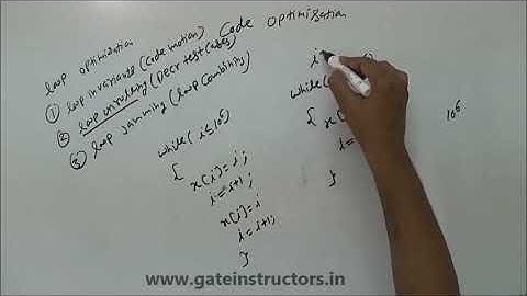 76 | CODE Optimization & Run Time Environment | CD | Compiler Design