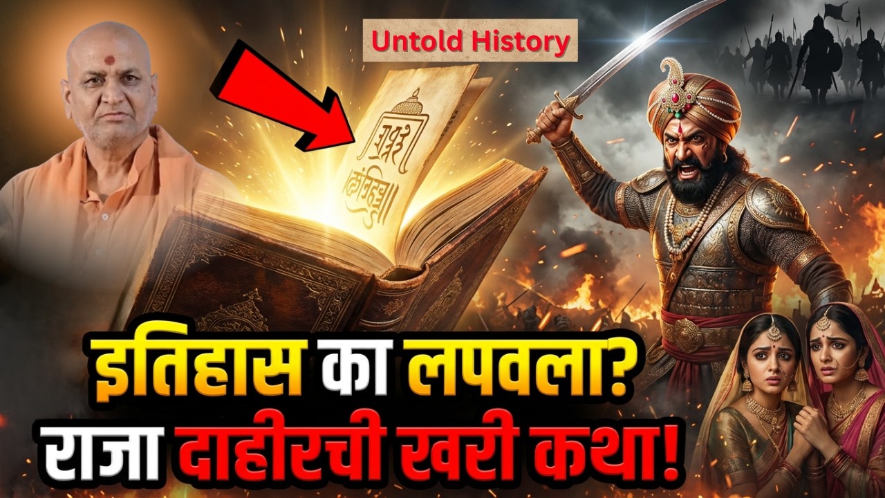 “सिंधचा राजा दाहीर आणि त्याच्या मुलींचा विसरलेला इतिहास | Muhammad Bin Qasim Story” | untold stories