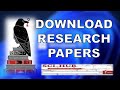 how to download research papers from sci hub