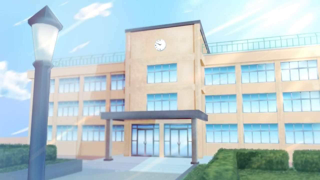 Clip Studio Paint) Let's Paint Anime School: Daytime! - YouTube