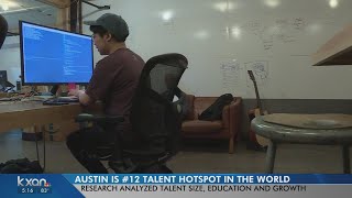 Austin's small but its talent pool is mighty, ranks 12th globally